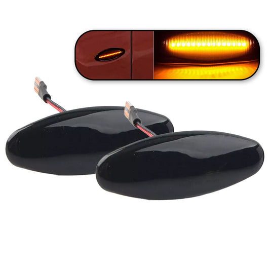 2pc Bumper Side Marker Turn Signal Light Fit for Jaguar S-Type XK8 XKR XJ X350