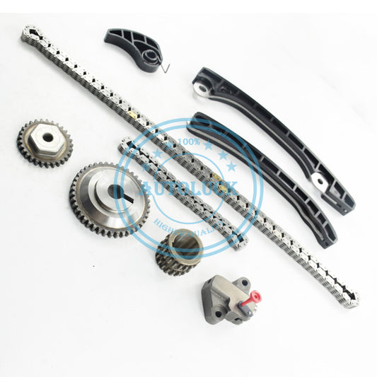 9PCS Engine Timing Chain Kit For HR16DE for NISSAN March Iii Note Dualis Cube Juke