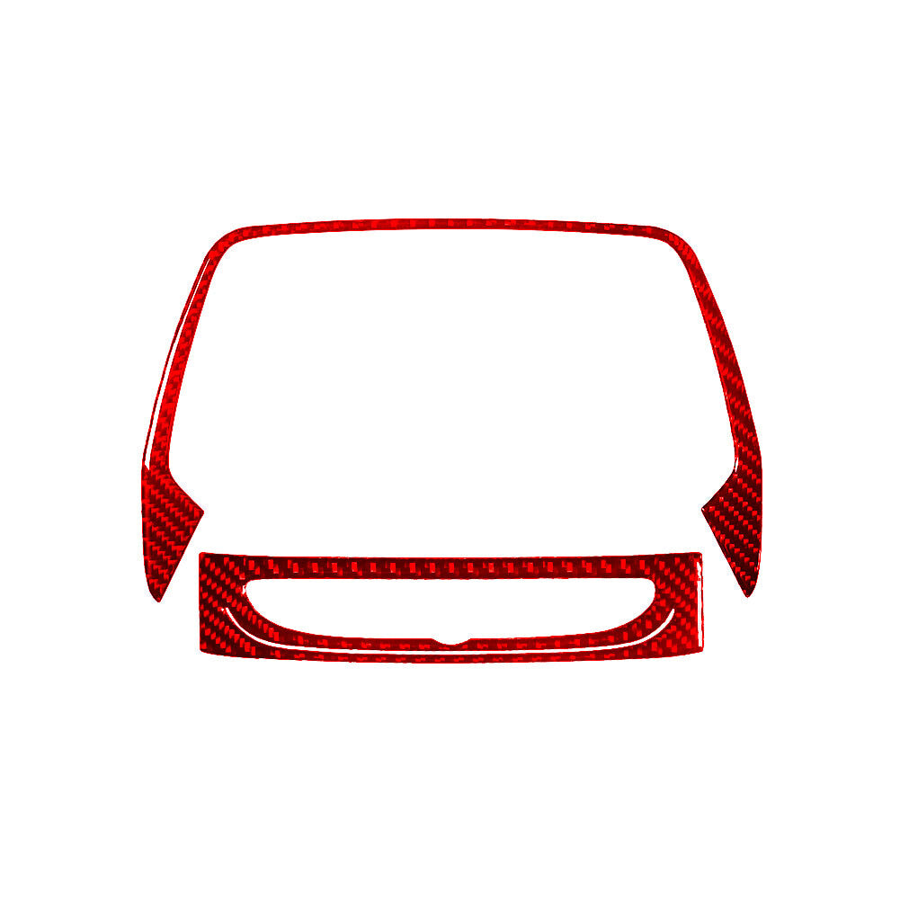 8 Touch Screen Display Navigation Trim Cover for Chevrolet Camaro 2016-2018 Red