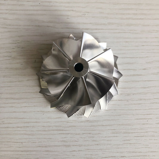 TD05H Reverse 54.56/70.01 mm 7+7 Blade Performance Billet Compressor Wheel