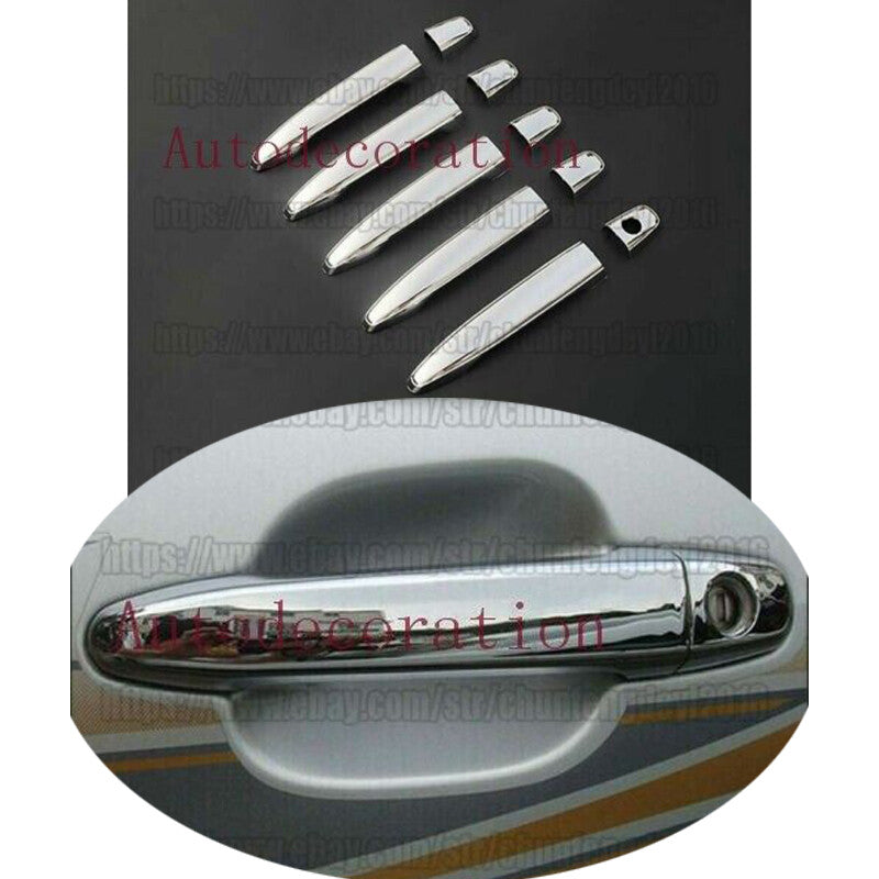 for Toyota for Land Cruiser Prado Fj120 2003-2009 Chrome Door Handle Cover Trim 10x