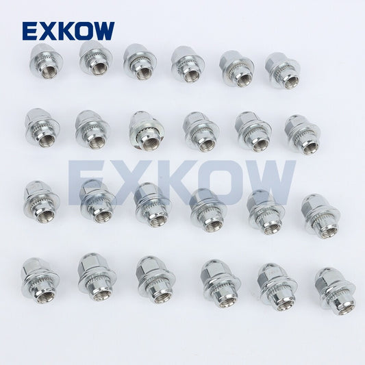 24pcs Shank Washer Alloy Wheel Nut for Mitsubishi Pajero NS Triton ML Lancer GTO