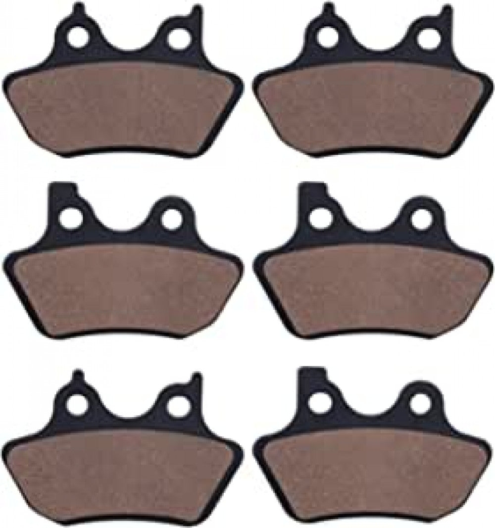 Front  Rear Brake Pads For 2000-2007 for Harley FLHRCI Road King /Touring FLHT