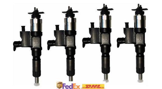 4X Fuel injector 295900-0641 8-98280697-1 for Isuzu 4HK1 6HK1 Diesel Engine