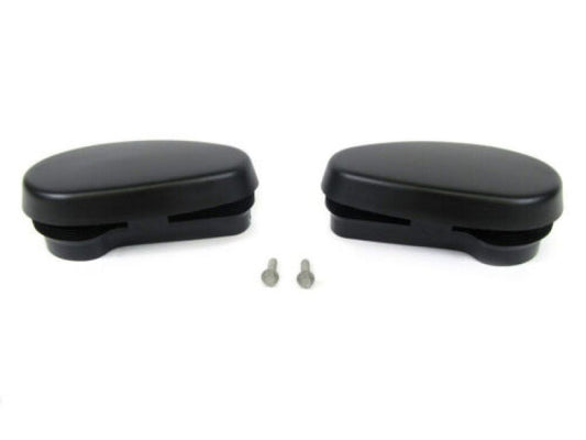 Tubular Side Steps Bars End Caps Replacement Set Fits For 2009-2022 for Dodge for Ram