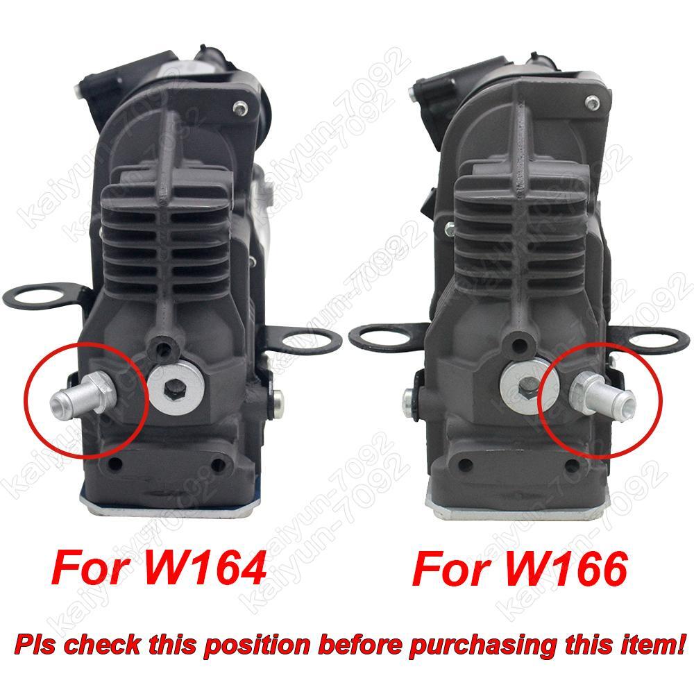 for Mercedes GL ML Class W164 GL450 Air Suspension Compressor+Valve Block+Relay