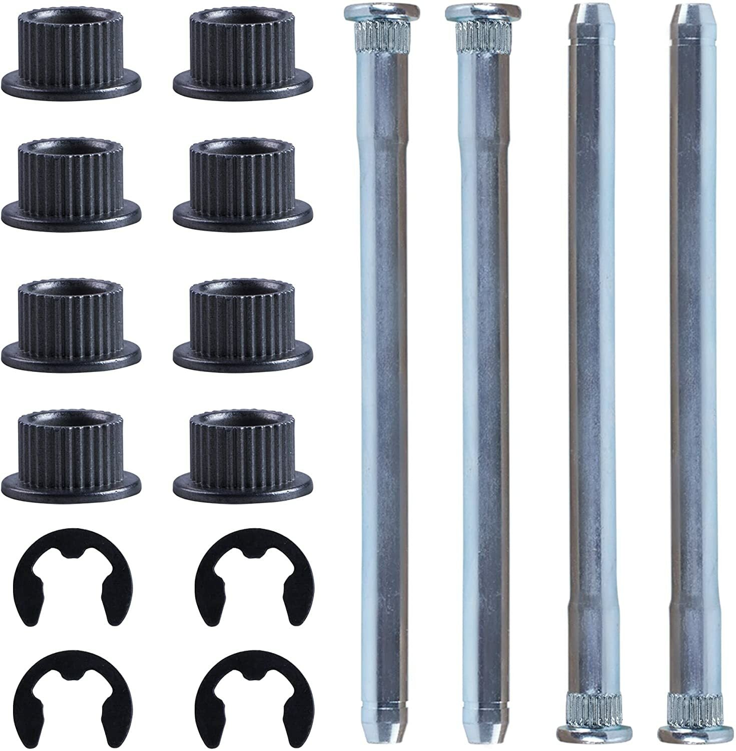 Door hinge pin and bushing repair kit roller compatible with for Chevrolet for GMC truck SUV