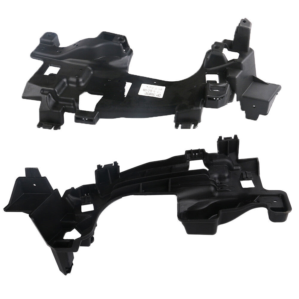 2x Rear Bumper Tailpipe Bracket Left Right for 2016-2018 for Mercedes GLC300 Black