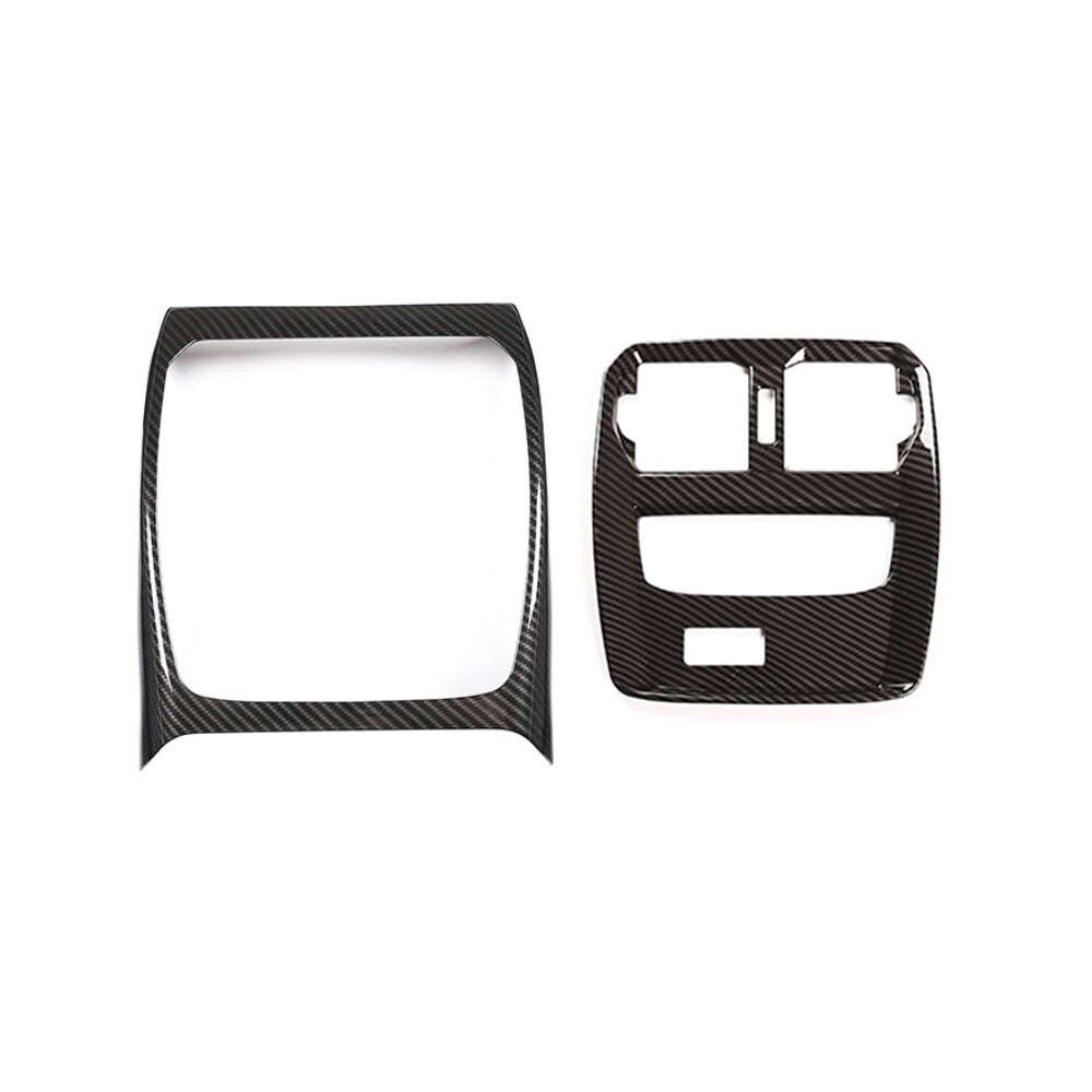 for BMW 3 Series G20 G28 2020+ABS Carbon Fiber Rear Air Outlet Vent Panel Trim¡Á2