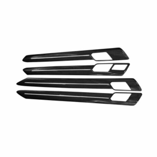Interior Door Armrest Strip Trim for Volkswagen for Jetta MK6 Carbon Fiber 2015-2018