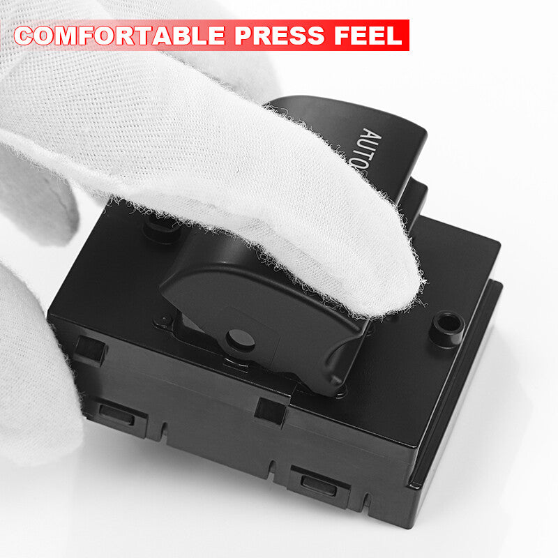 Power Window Master Switch Front Driver Side Black for Ford for Mustang 2010-2014