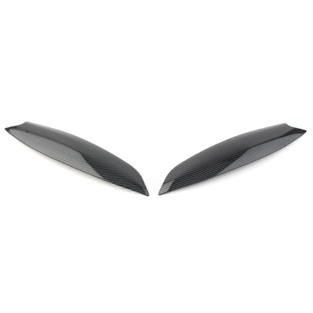 Carbon Fiber Headlight Eye Lid Eyebrow Cover for VW for Golf 5 R32 MK5 2005-07