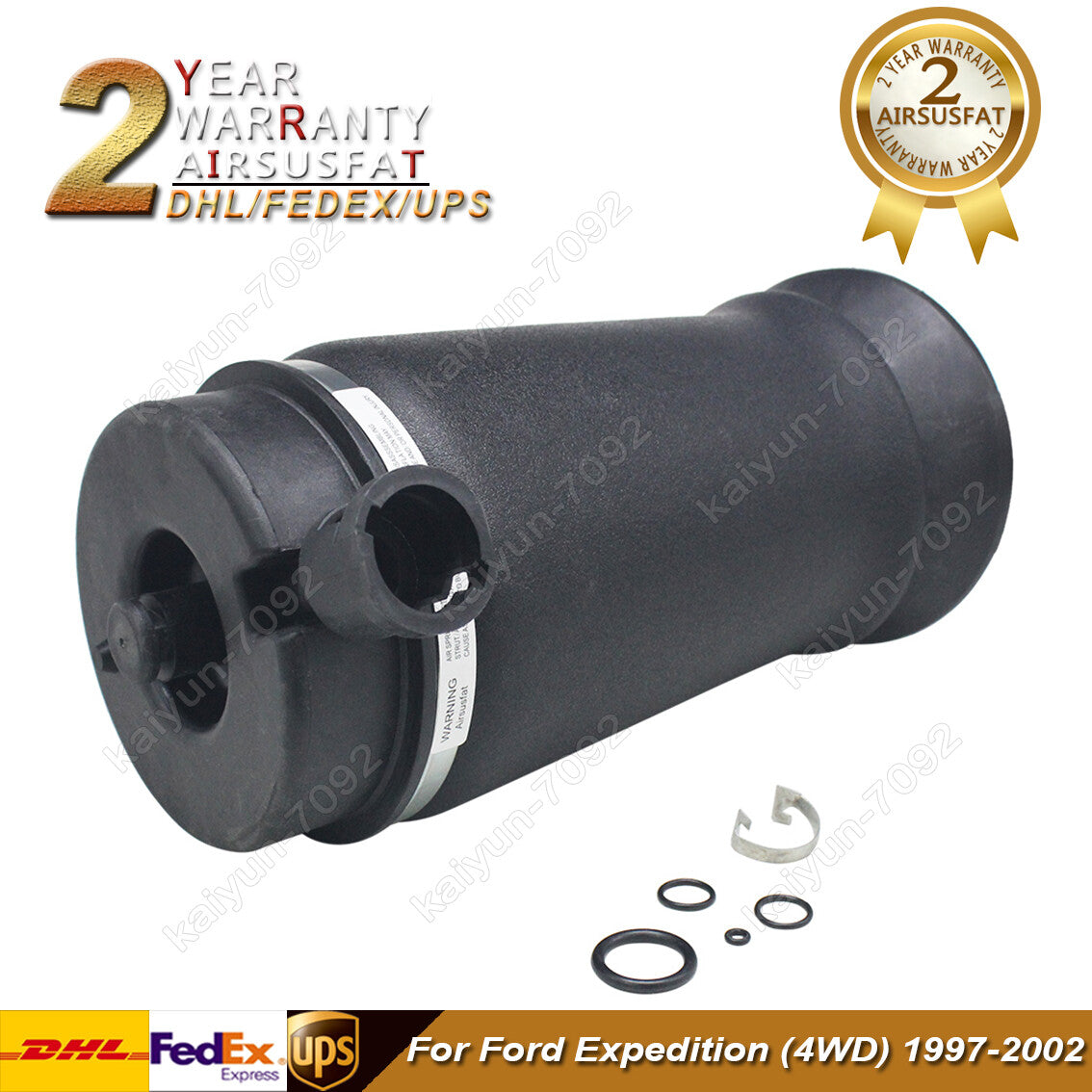 Rear Air Suspension Spring Bag for Ford Expedition for Lincoln for Navigator 4WD 1997-02