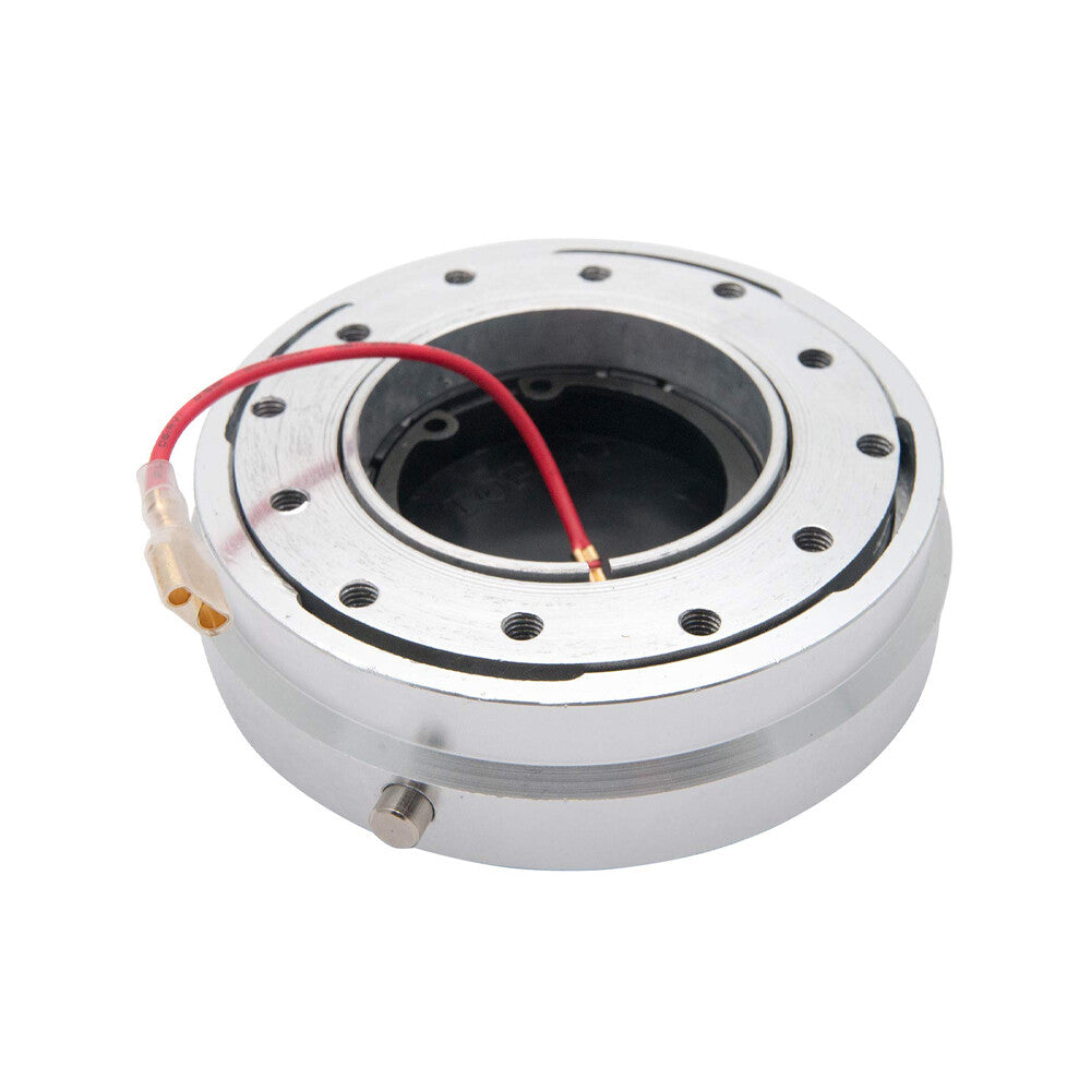 Universal Car 6 Hole Steering Wheel Quick Release Hub Adapter Snap Off Boss Kit