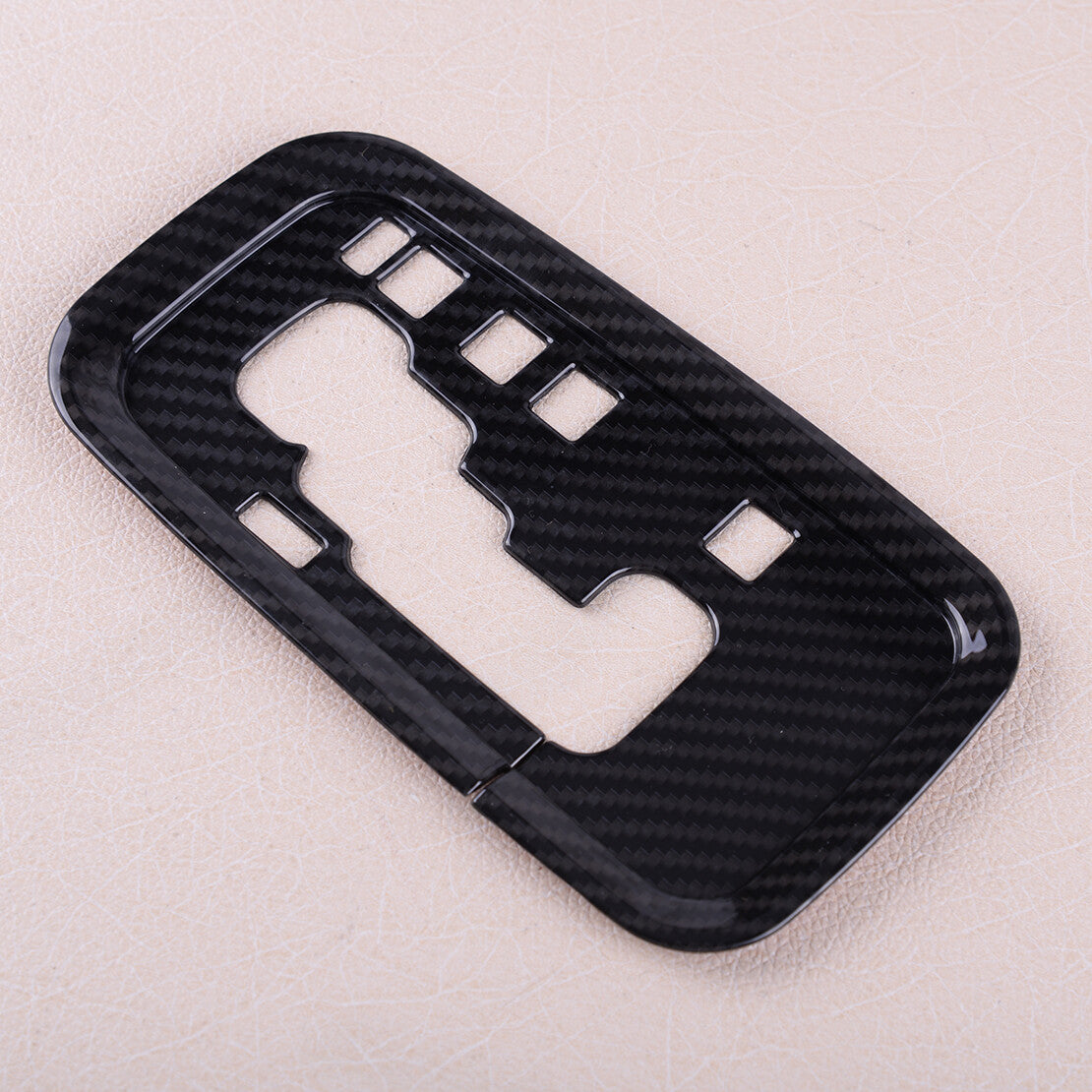 Gear Shifter Panel Decor Frame Gear Cover Trim ABS Fit for Jeep for Wrangler JK