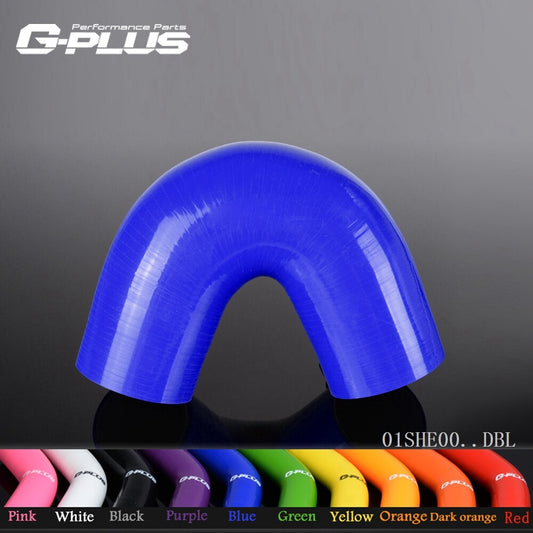 new 40mm 135-degree flexible hose turbine silicone elbow joint blue hose