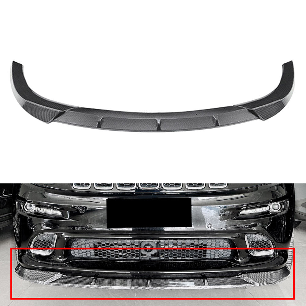 Front Bumper Lip Spoiler Splitter for Jeep Grand Cherokee SRT SRT8 2012-16 16
