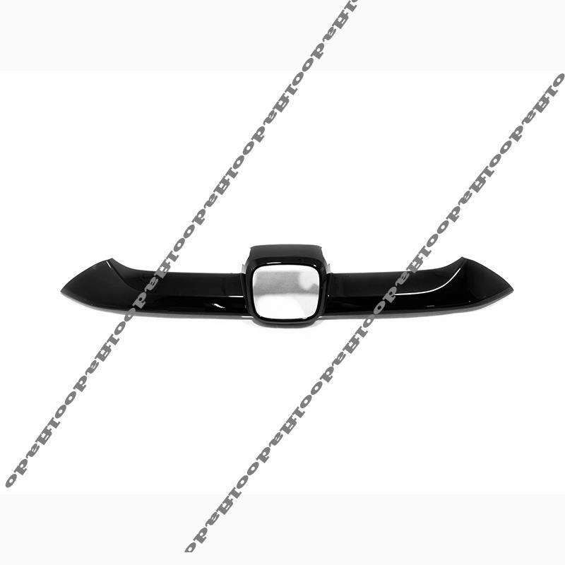 Front Grille Grilles Moulding Cover Trim for Honda CR-V 2017-19 Glossy Black+Red