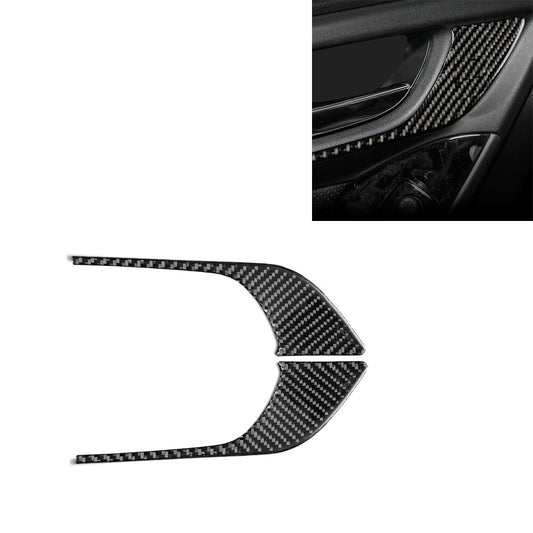 Carbon Fiber Door Handle Frame Cover Trim for Subaru Forester 2013-18 Type A
