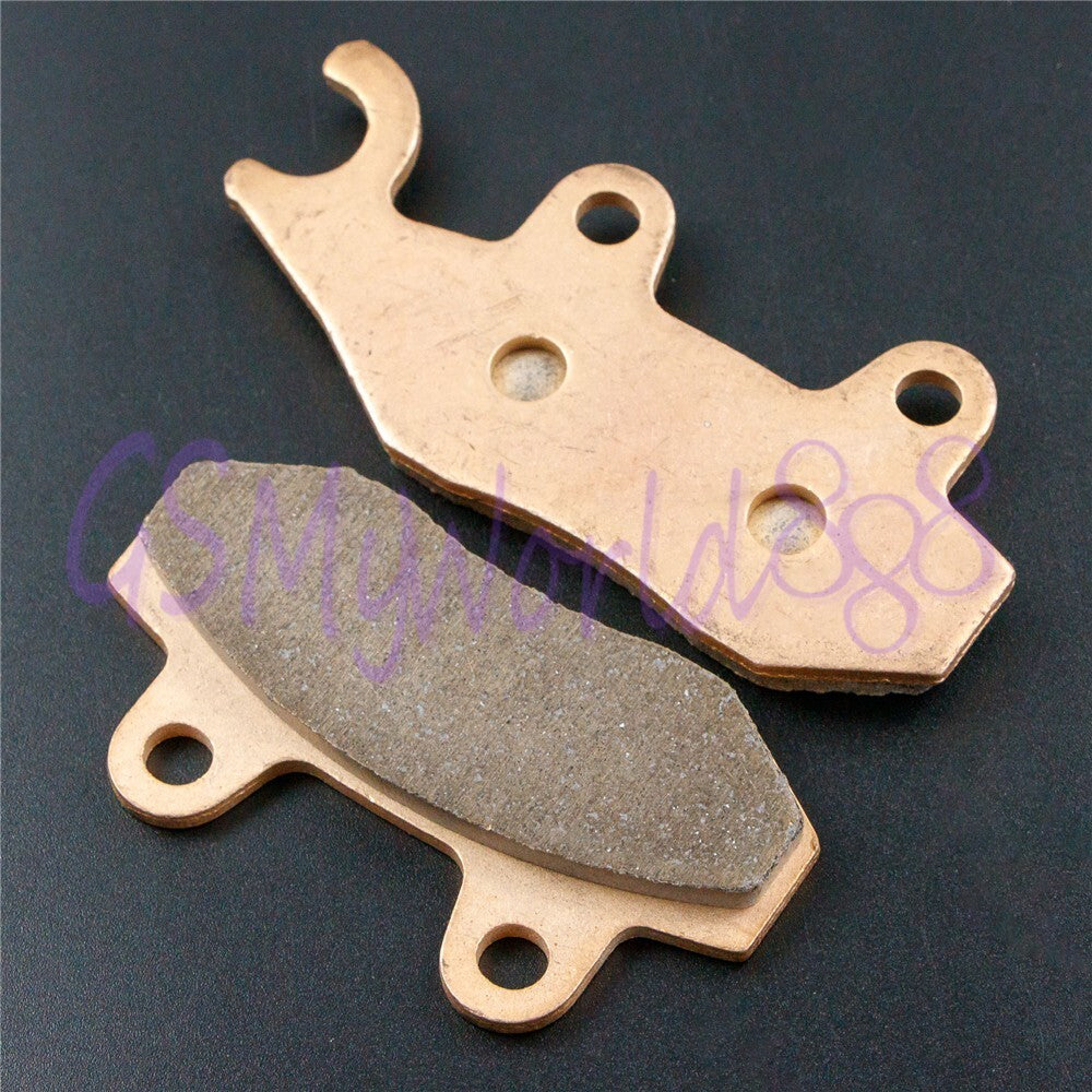 Kolmio-LAM Front Rear Brake Pads Fit for KAWASAKI KLR650 KL650 E8F/E9F 2008-2018