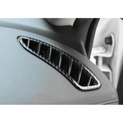 for Hyundai Sonata 2020-2023ABS Carbon Fiber Dashboard Side Air Vent Cover Trims