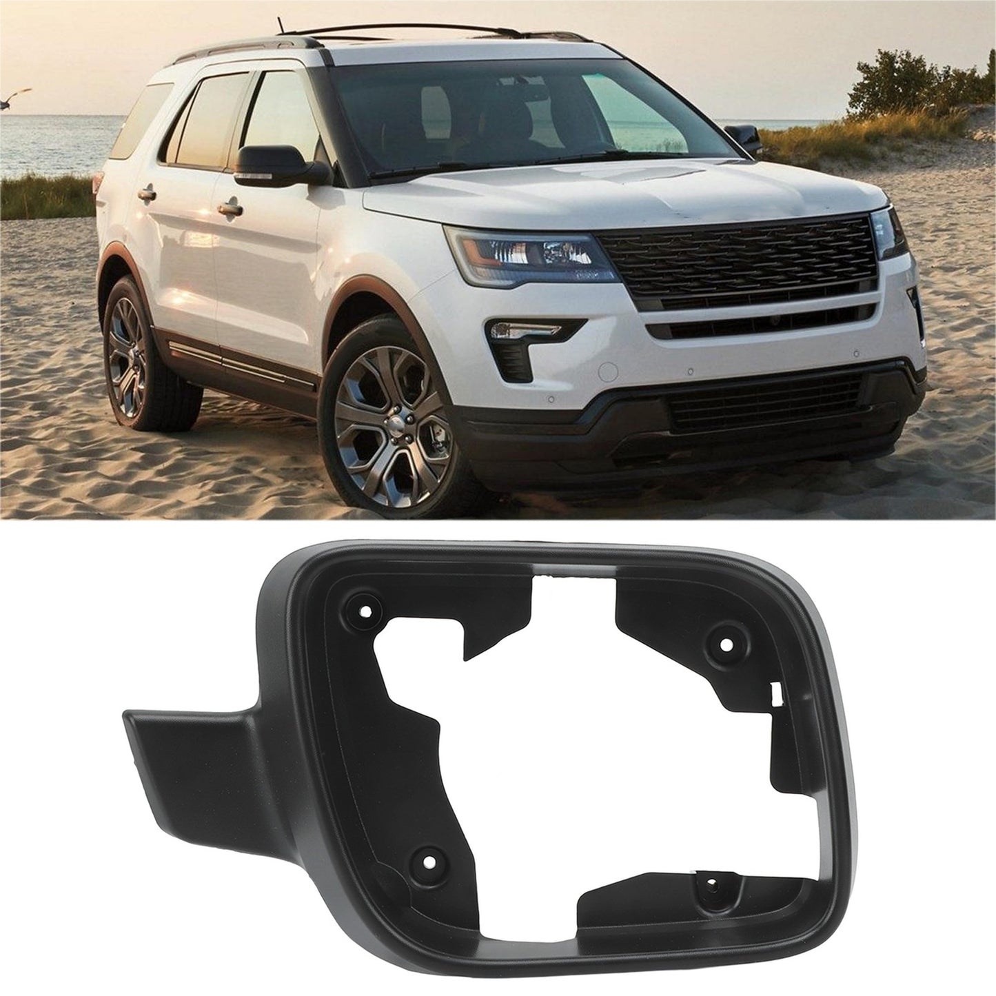 Car Right Side Mirror Cover Mirror Inner Cover Right Door Side GB5Z17K709A For
