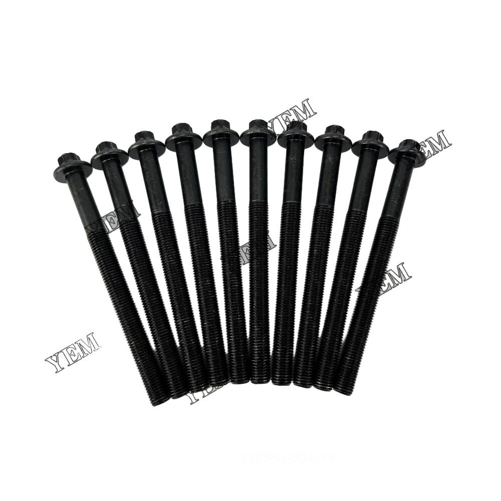 10PCS JCB448T Cylinder Head Screw 320-02711 Fit For JCB Excavator Diesel Engine