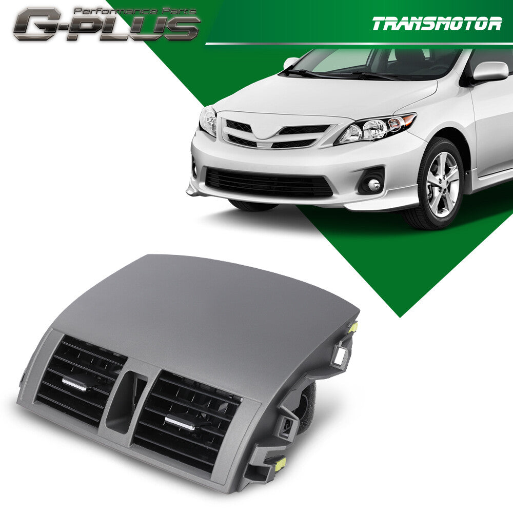 Dash Center Air Conditioning Vent Upper Baffle Trim for Toyota for Corolla 2008, 2009, 2010 - 2013