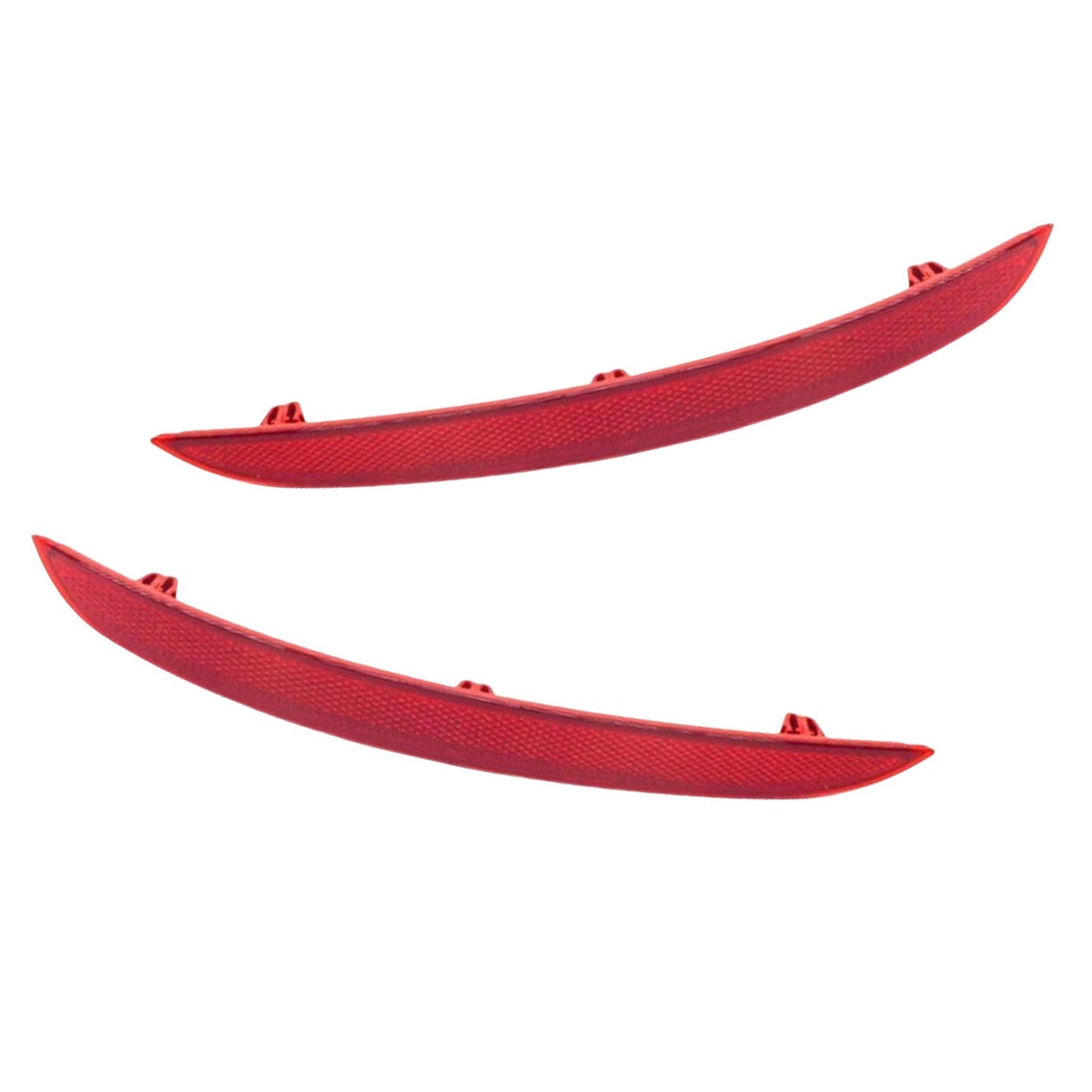 2Pcs Car Rear Bumper Reflector For 3 Series GT F34 Red 63147417479 63147417480
