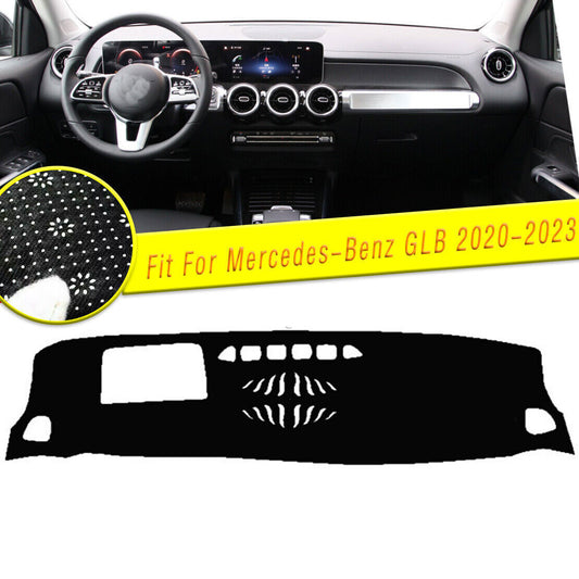 1PCS Dashboard Dash Mat Non-slip DashMat Sun Shade for Mercedes-Benz GLB 2020-23