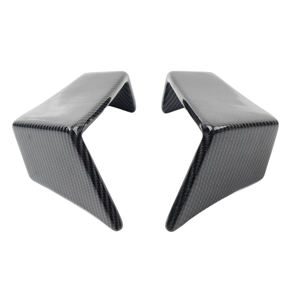 Carbon Fiber Winglet Fixed Wing Air Deflectors Fairing For RSV4 RF 09-21