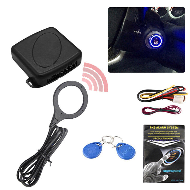 Automatic ignition switch 12V engine start button keyless start kit