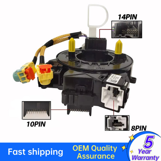 new OE HL3T-14A664-AB clock spring suitable for 2015-2019 for Ford F-150 clock springs.