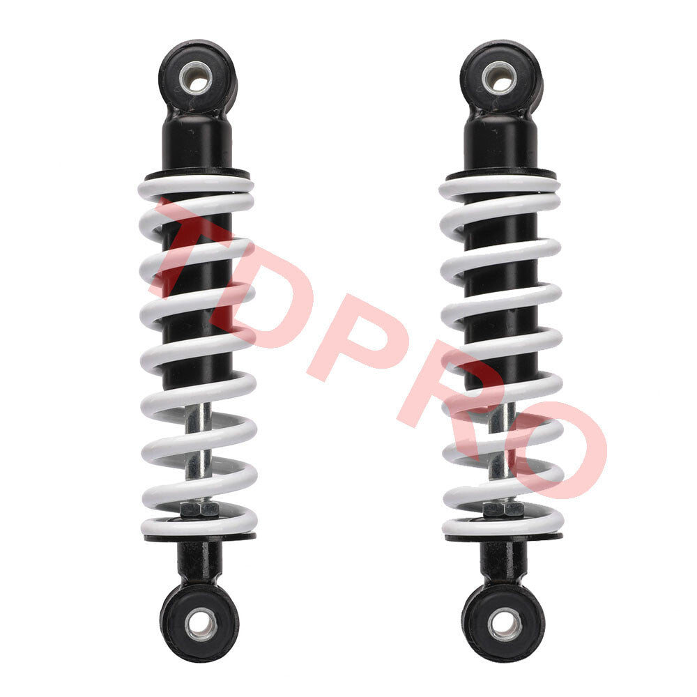 2-Pack 185mm 7.3-inch Rear Shock Absorber 400lb for Mini Dirt Pocket Bike All-Terrain Vehicle Off-Road Vehicle Quad Bike
