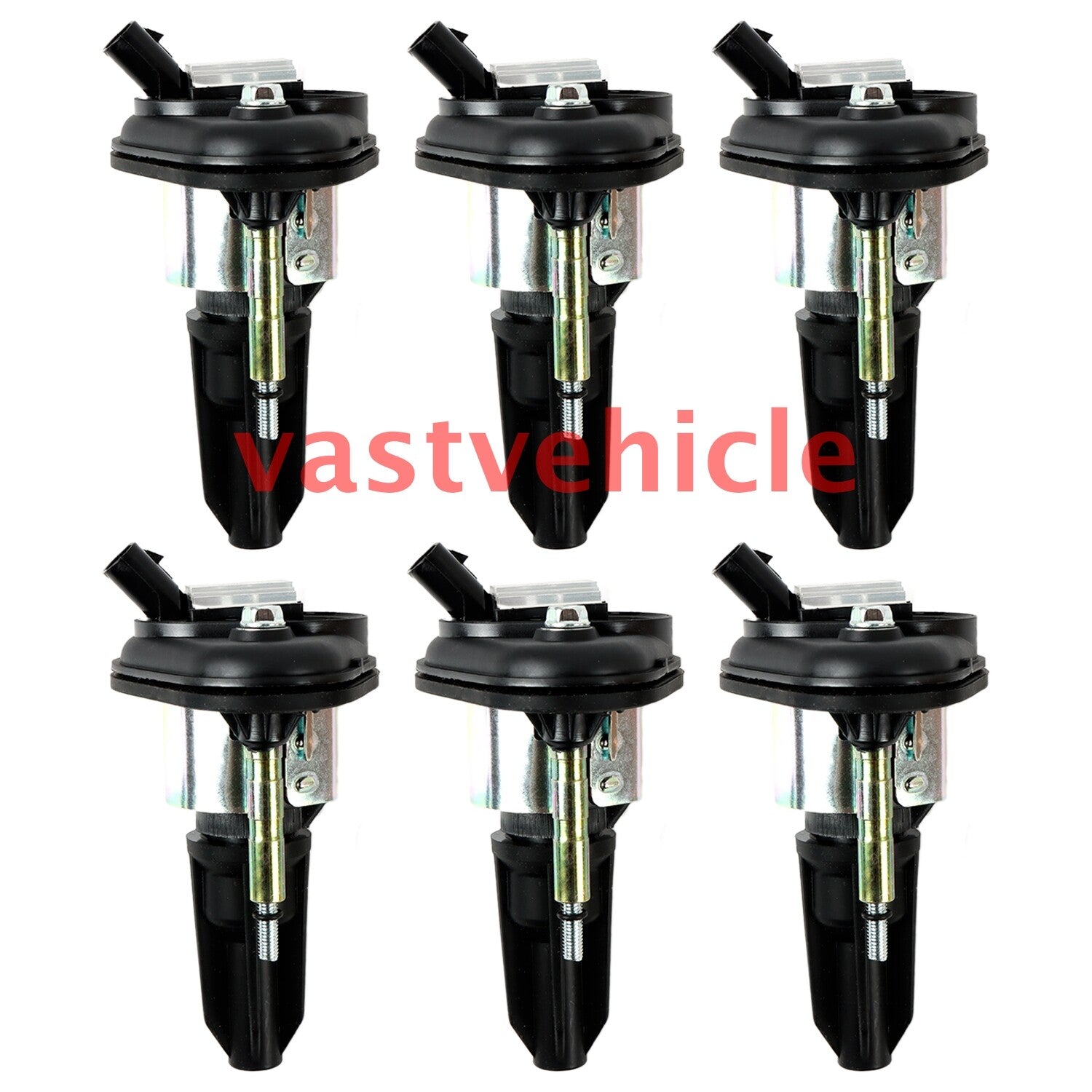 6PCS Ignition Coils For Cassette 2002-2005 for Chevrolet for GMC Envoy Trailblazer UF303