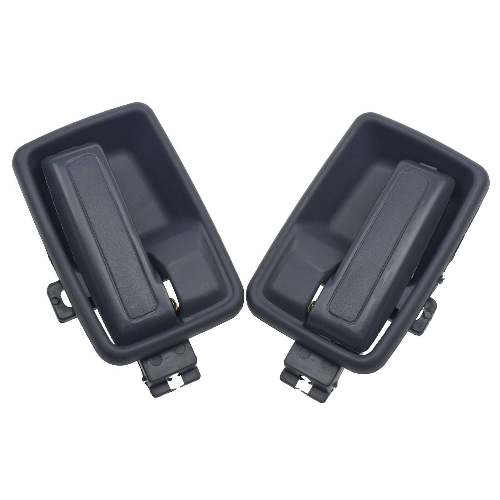 2PCS Gray Interior Door Handle Front Left  Right For 1989-2001 for Isuzu Pickup TFR