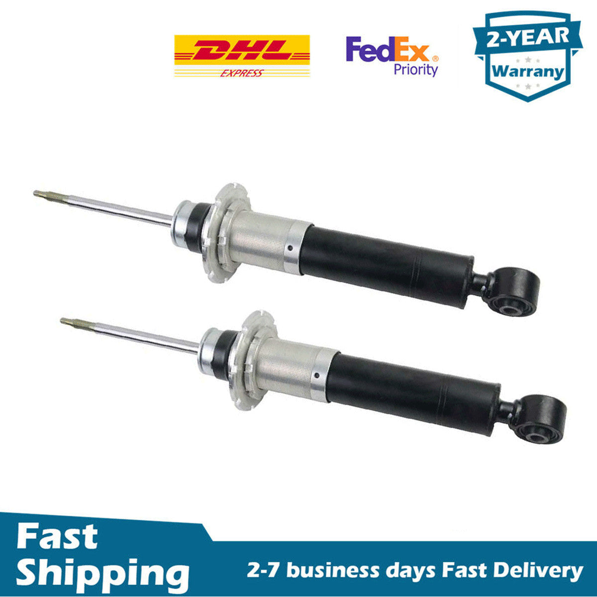 2PCS Rear Left Right Shock Absorbers Magnetic for Ferrari California 2008-2014