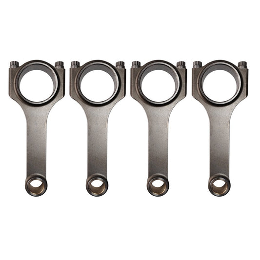HIMYCAR H-BEAM Forged 4340 RODS 144 mm for VAG 2.0 16V TFSI EA113 + 3/8 inch bolts
