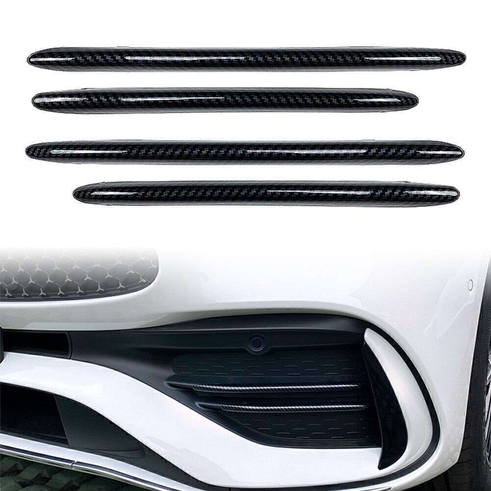 for Mercedes C-Class W206 4pcs Front Bumper Splitter Fins Body Spoiler Canards