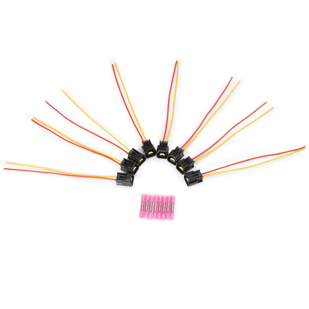 8x Pigtail Ignition Coil Connector Wireness Plug for Ford F-150/250 4.6 5.4 6.8L