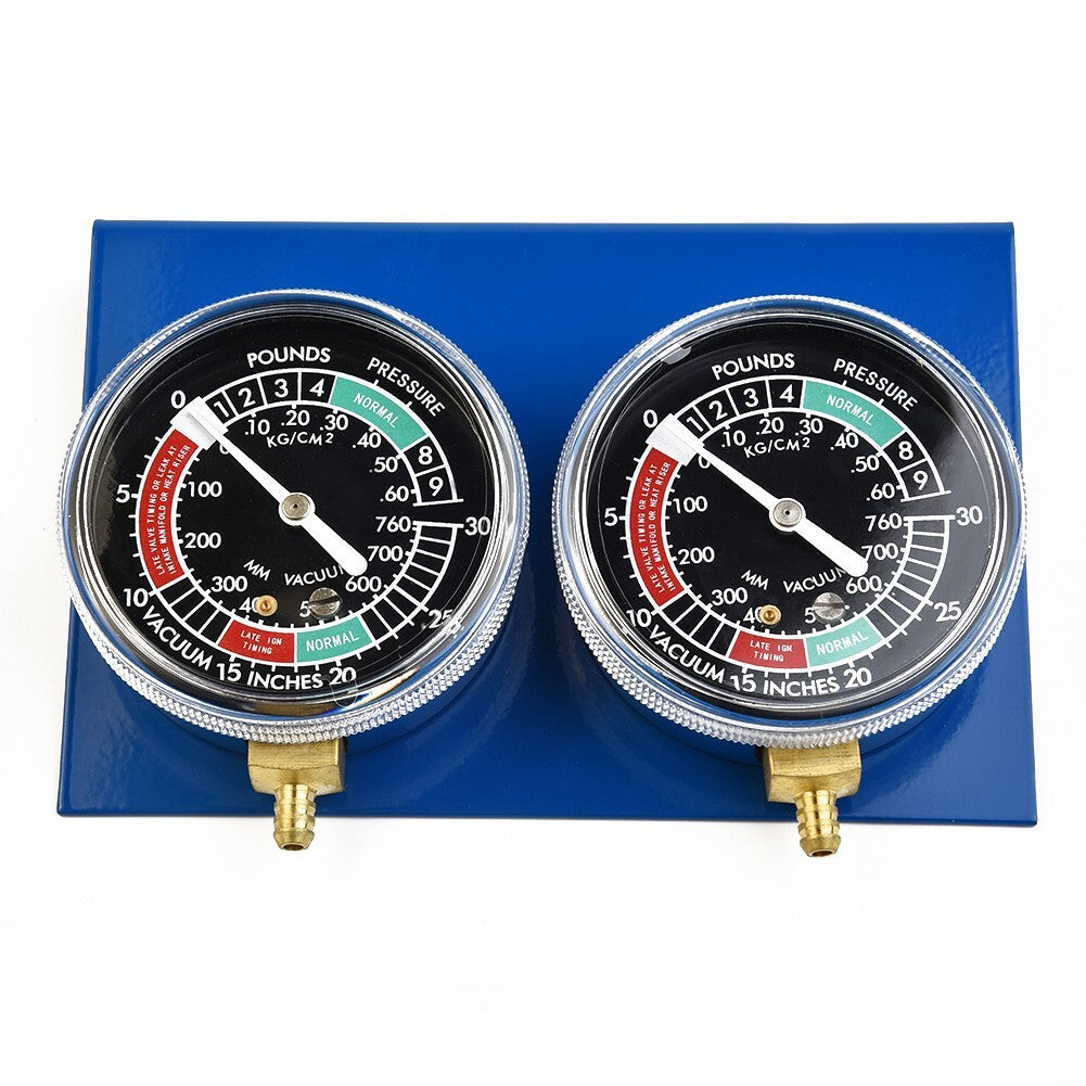 2 Motorcycle Carburetor Vacuum Gauge Balancer Synchronizer Fits For 2-cylinder