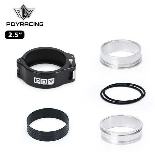 2.5'' 63mm Black HD Pinless Clamp Assembly 2.5 Inch O.D. Tubing HD Aluminum