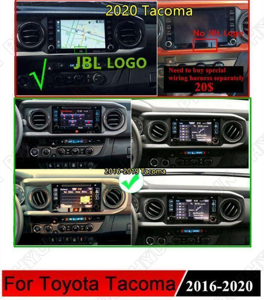 Android 10.1 Radio For 2016-2020 for Toyota Tacoma Stereo 9.5 GPS Navigation 2+32GB