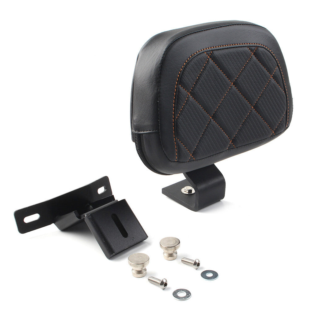 for Harley Touring CVO Road Electra Glide 09-Up Front Driver Rider Backrest Pad