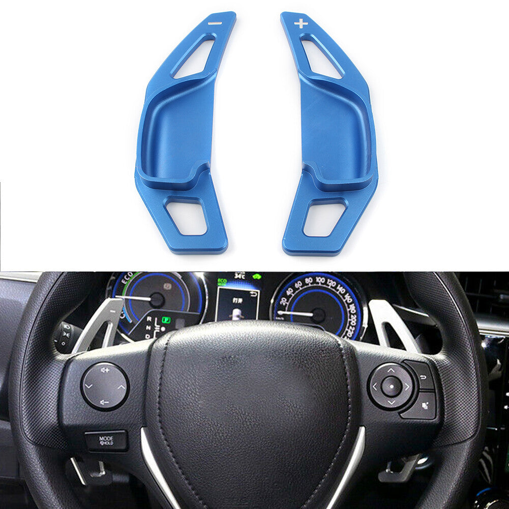Blue Shifters Gear Steering Wheel Extension Paddle for Toyota for Corolla for Camry