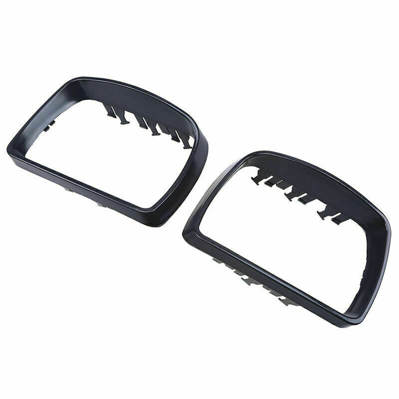 1 pair of left and right rearview mirror cover frame cap decorative rings suitable for BMW X5 E53 R