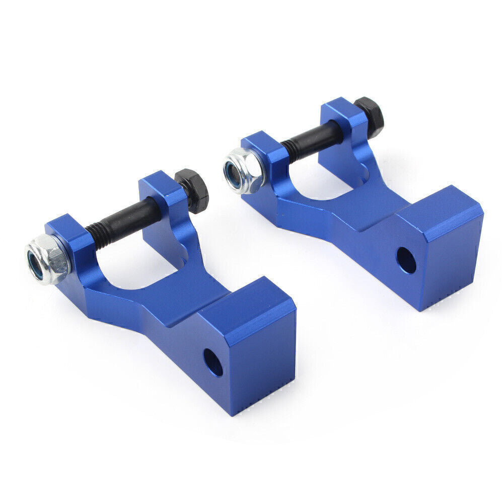 Pair Front Lowering Kit Aluminum Blue Fit for Yamaha 700 350 660 700R ATV