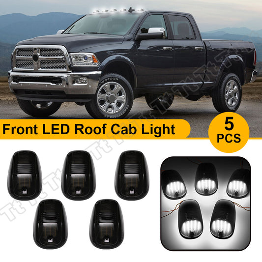 Suitable for 2003-2018 for Dodge for Ram 1500 2500 3500 Smoked LED Cab Roof Marking Daytime Lights