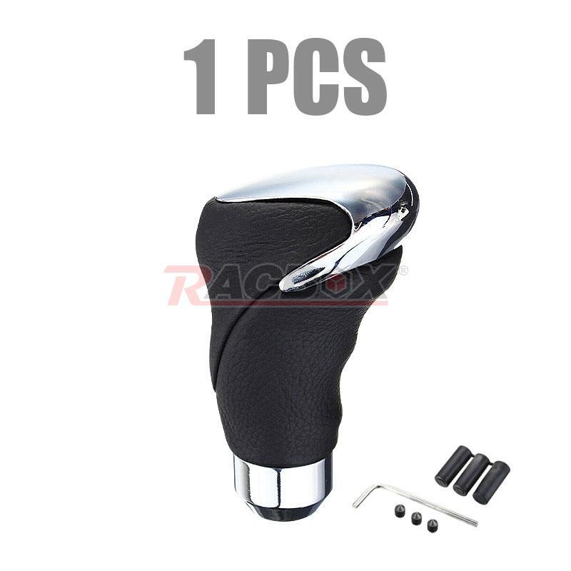 Leather Car Gear Shifter Handle Shift Knob Lever Cover Fit for Manual Automatic