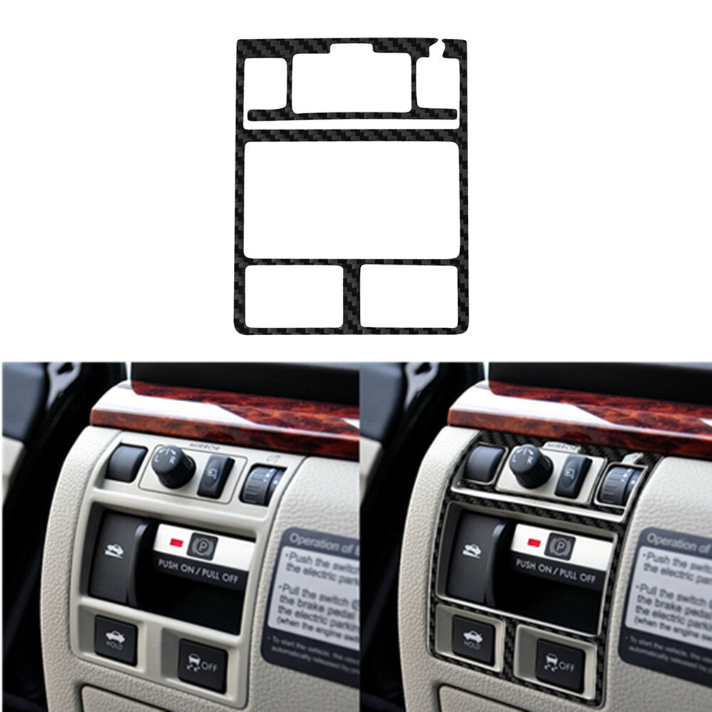 Carbon Fiber Dimming Light Control Cover for Subaru Legacy Outback 2010-2014